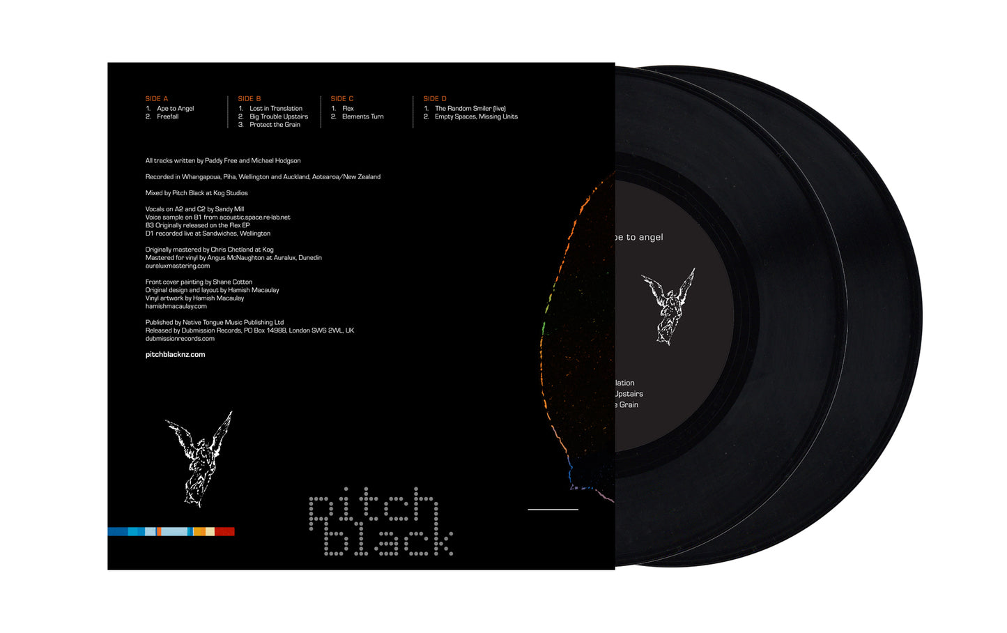 Pitch Black - Ape To Angel (2XLP 12" Vinyl)